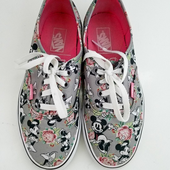 vans rose sneakers